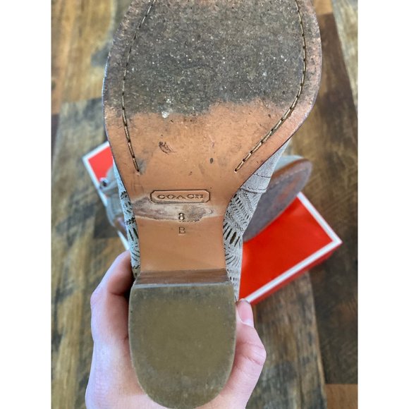 Coach Honey‎ Suede Sahara Booties - Picture 7 of 9